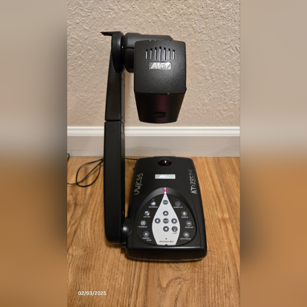 AVer AVerVision M70 Document Camera  HDMI, No Power Supply or Accessories  AS-IS